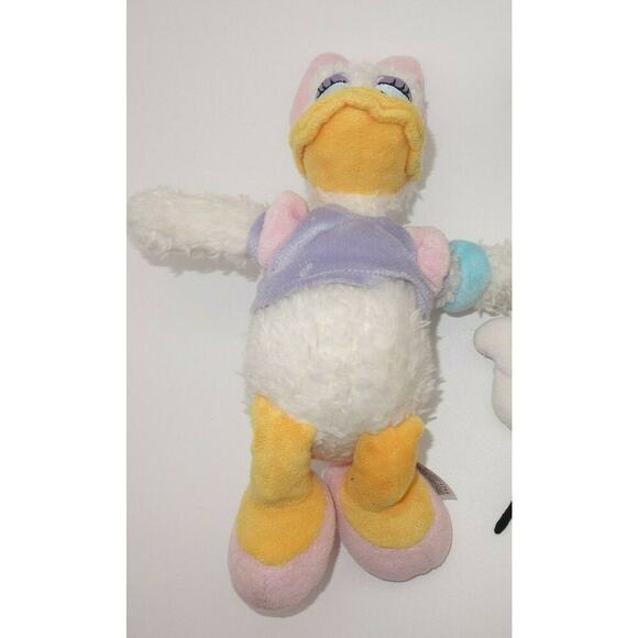 Exclusive Walt Disney Parks Daisy Duck Shaggy Stuffed Plush Animal Toy - Picture 5 of 5